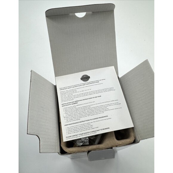 Scentsy Charity Cross Plug In Wax Warmer Electric Square Rustic Country NEW - Picture 4 of 11